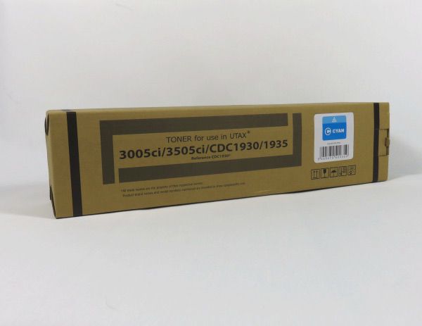 Image of DATA DIRECT Utax CDC1930 1935 3005 Toner Cyan Compatible 653010011C
