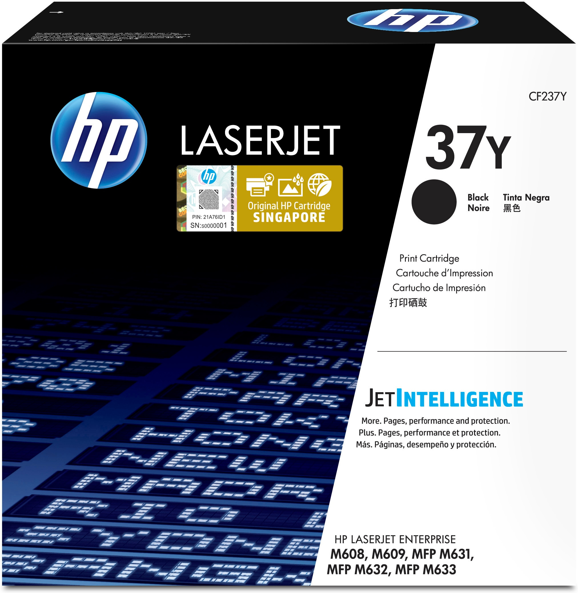 Image of HP CF237Y/37Y Toner cartridge extra High-Capacity, 41K pages...