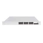 Cisco Meraki MS150-24T-4X network switch Managed L2/L3 Gigabit Ethernet (10/100/1000) Power over Ethernet (PoE) 1U Grey