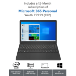 Geo Computers GeoBook 140 14-inch Laptop Windows 10 Intel Celeron 4GB RAM 64GB eMMC - 1 Year Microsoft 365 Personal