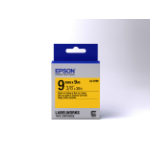 Epson Pastel Tape - LK-3YBP Pastel Blk/Yell 9/9