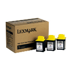 Lexmark 15M0375 Printhead cartridge color high-capacity tri pack, 3x630 pages/5% Pack=3 for Lexmark P 706/Z 51