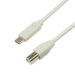 LogiLink CU0160 USB cable USB 2.0 1 m USB C USB B White