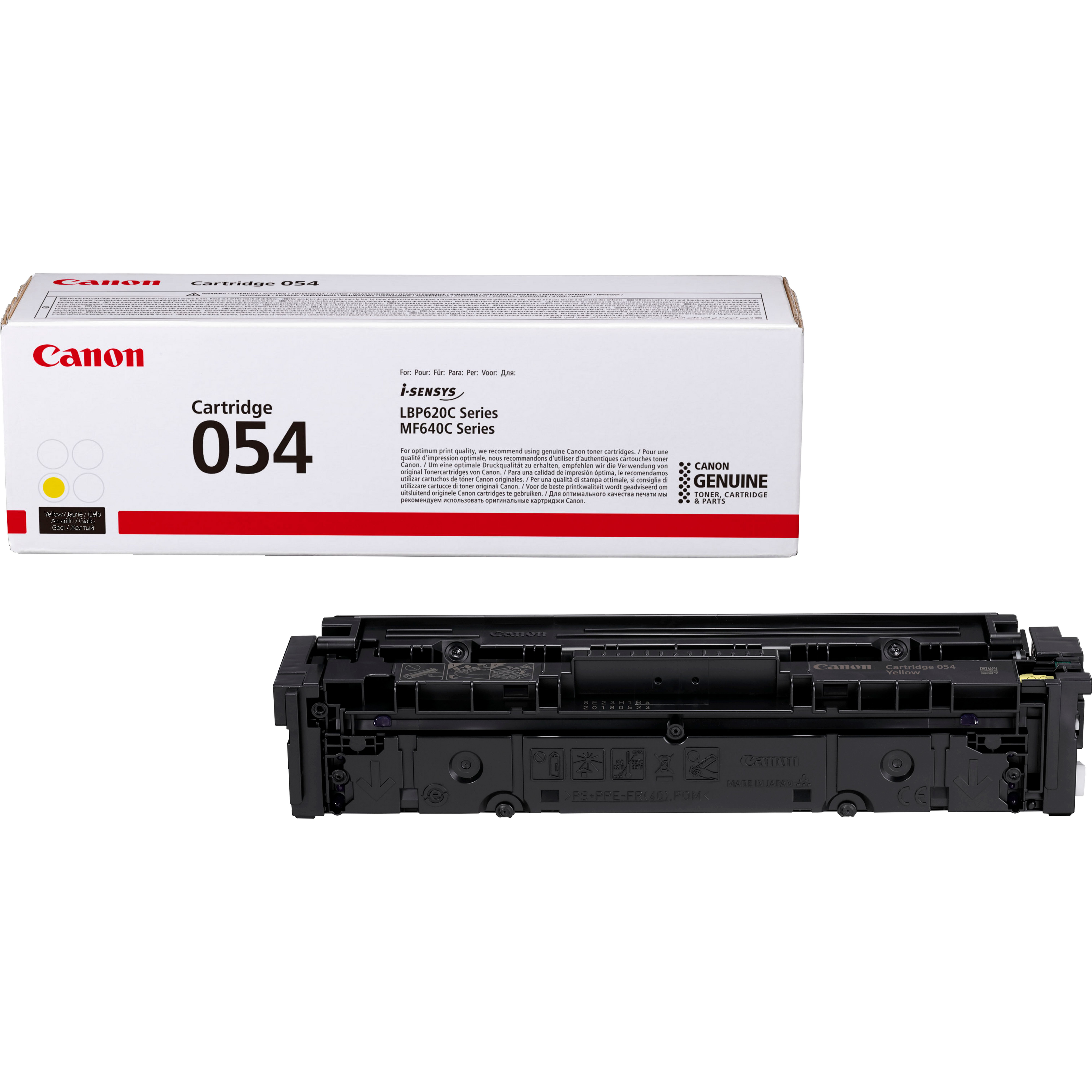 Image of Canon 3021C002/054 Toner cartridge yellow, 1.2K pages ISO/IEC...