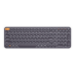 Baseus K01B keyboard Universal USB + RF Wireless + Bluetooth QWERTY US English Grey