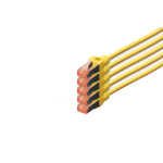 Digitus CAT 6 S/FTP patch cord, 5 units