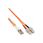 Mercodan 40400035 InfiniBand/fibre optic cable 2 m LC SC Multicolour, Orange