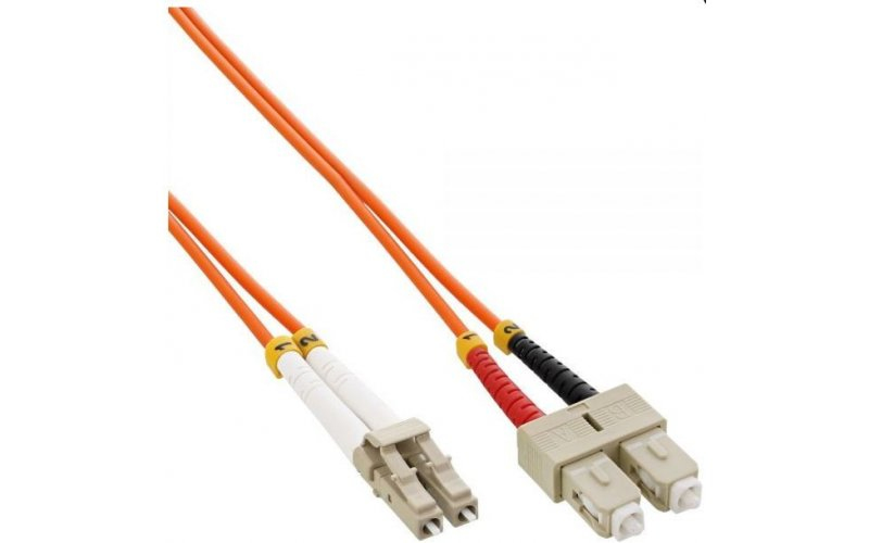 Mercodan 40400035 InfiniBand/fibre optic cable 2 m LC SC Multicolour.