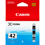 Canon 6385B001/CLI-42C Ink cartridge cyan, 600 pages ISO/IEC 19752 300 Photos 13ml for Canon Pixma Pro 100