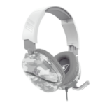 Turtle Beach Recon 70 bedrade multiplatform-gamingheadset, XBOX, PC en PS5 - Camo-Arctic, XBOX Series X|S, XBOX One, PlayStation, PS4, mobiel, ‘flip-to-mute’-microfoon, 40 mm speakers, zachte oorkussens