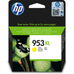 HP F6U18AE|953XL Ink cartridge yellow, 1.6K pages 20ml for HP OfficeJet Pro 7700/8210/8710