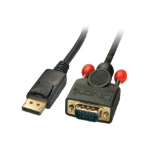 Microconnect DP-VGA-MM-200 video cable adapter 2 m DisplayPort VGA (D-Sub) Black  Chert Nigeria