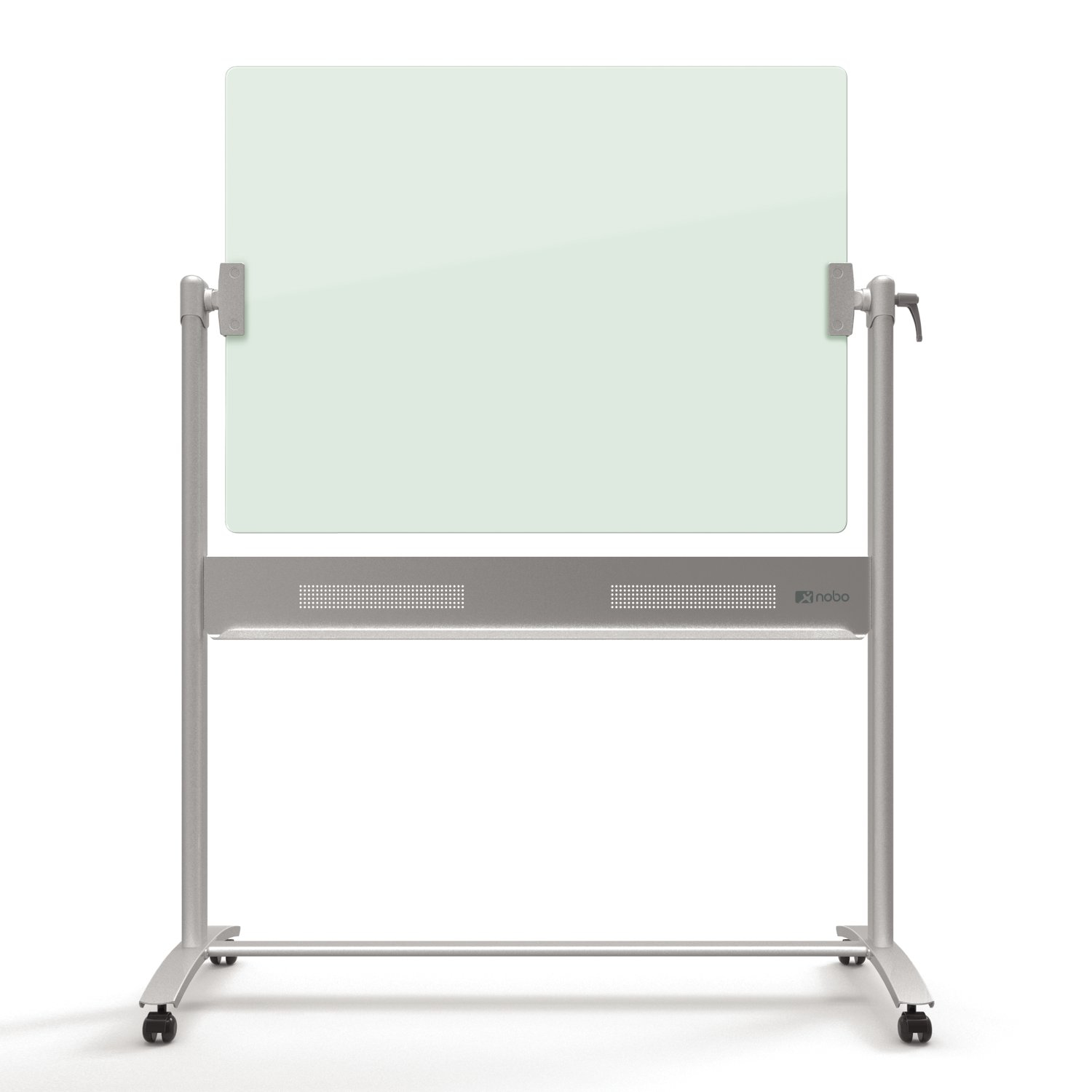 Image of Nobo Diamond Glass Magnetic Mobile Board 1200x900mm