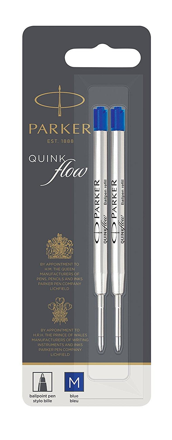 Image of Parker 1950373 pen refill Blue Medium 2 pc(s)