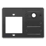 Kramer Electronics T3F-13 wall plate/switch cover Black