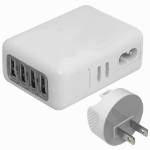 4XEM 4XUSBCHARGER4 mobile device charger Indoor White
