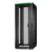 APC Easy Rack, 42U, Black, With Roof, Castors, Feet, 4 Brackets, and Bottom, No Side Panels, 1991H x 800W x 1000D mm
