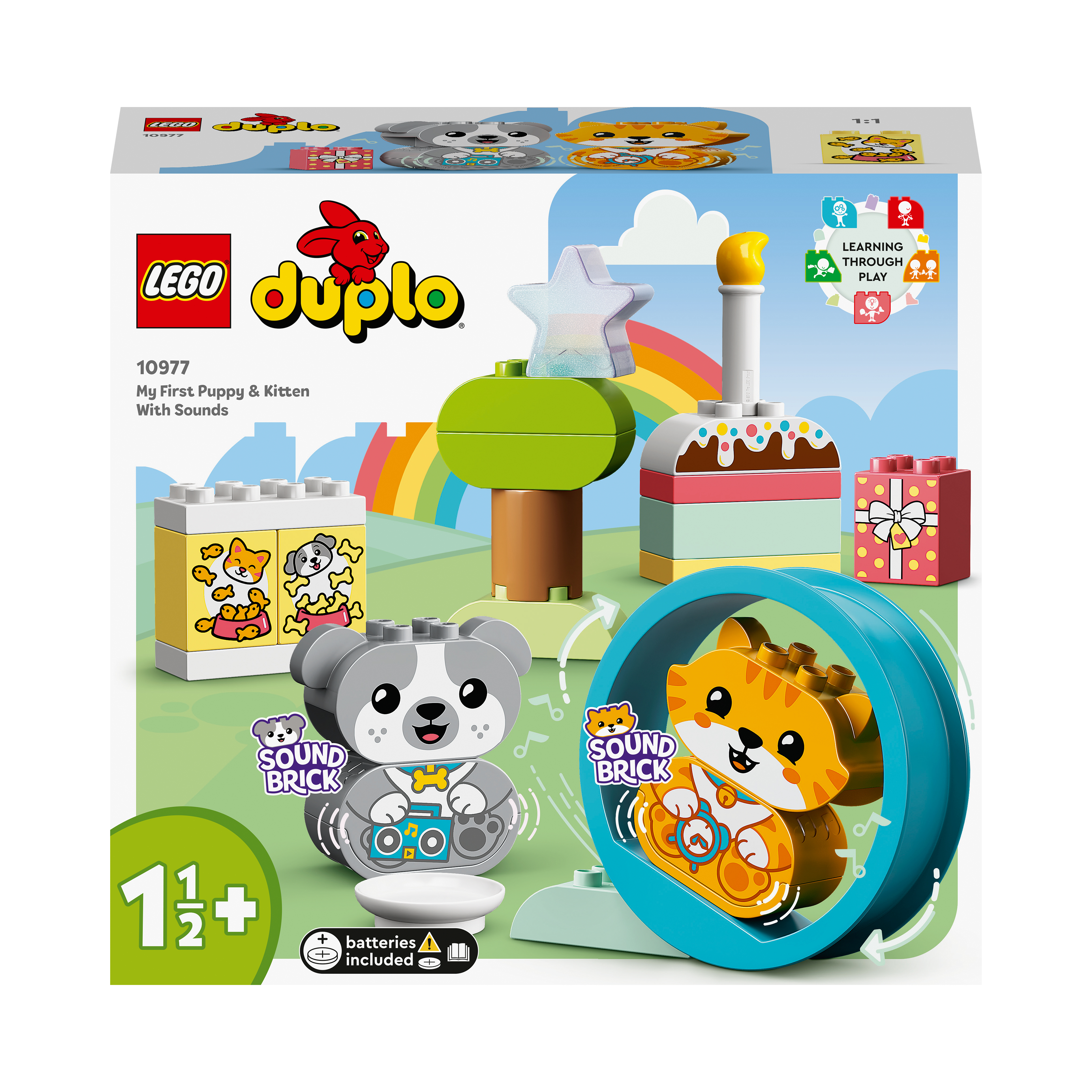 Image of LEGO DUPLO Mein erstes Hündchen & Kätzch| 10977