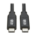 Tripp Lite U040-C1M-C-5A USB cable USB 2.0 39.4" (1 m) USB C Black