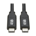 Tripp Lite U040-C1M-C-5A USB cable 39.4" (1 m) USB 2.0 USB C Black