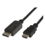 Microconnect DP-HDMI-200 video cable adapter 2 m DisplayPort Black
