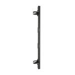 Chief TILD1X4NE1-R flat panel bureau steun Muur Zwart