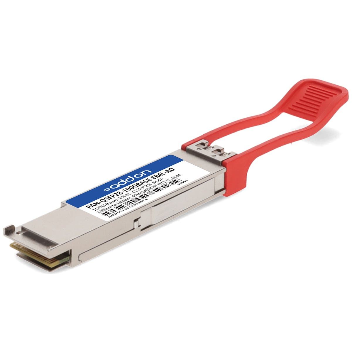 Image of AddOn Networks PAN-QSFP28-100GBASE-ER4L-AO network transceiver...