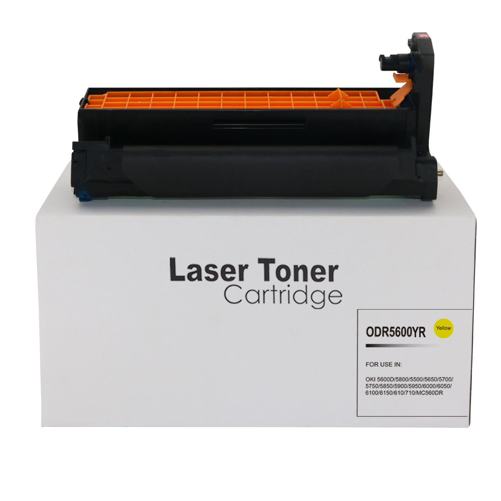 Image of CTS Wholesale Remanufactured OKI C5600 Yellow Drum 43381705 43381721