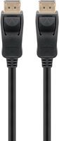 Image of Wentronic Goobay 61698 DisplayPort-Kabel 3 m Schwarz - Cable -...