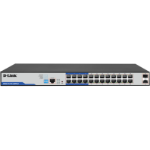 D-LINK | DGS-F1210-26PS-E | 26-Port Gigabit Smart Managed PoE+ Switch with 24 PoE+ Ports (8 Long Reach 250m) and 2 SFP Ports