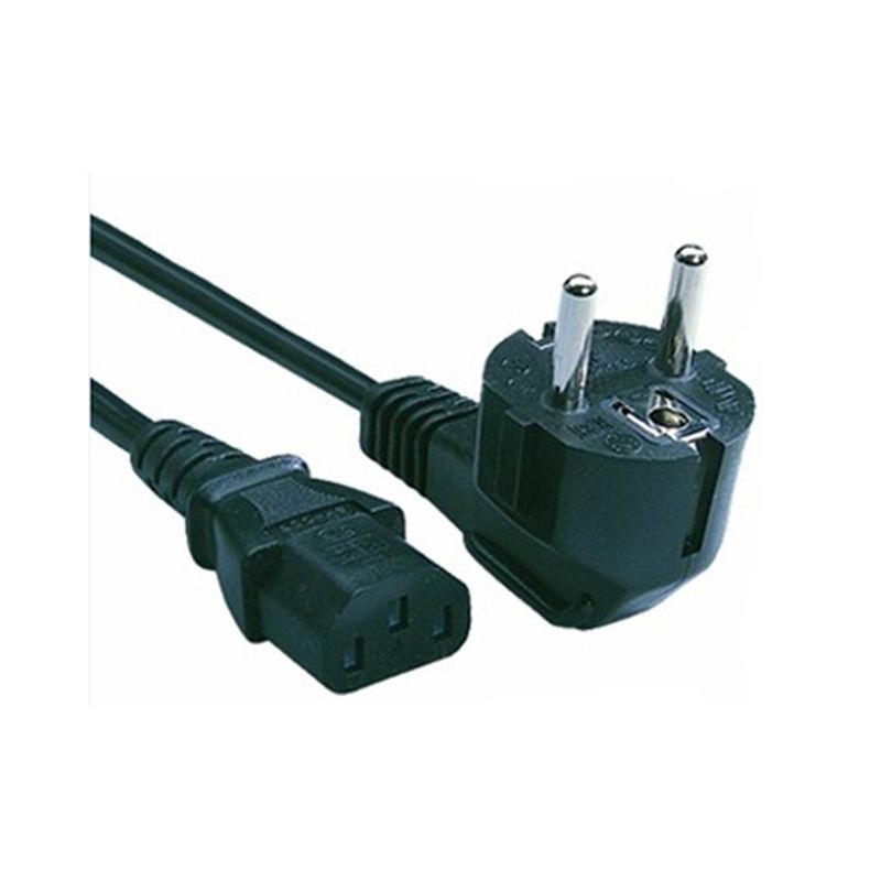 Image of FDL 3M EUROPEAN MAINS CABLE - EURO MAINS PLUG TO C13 IEC SOCKET