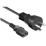 Mercodan 168225 power cable Black 1.8 m C15 coupler