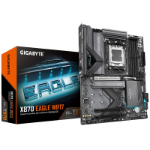 Gigabyte X870 EAGLE WIFI7 AMD AM5 Socket Motherboard, ATX, 4x DDR5 Slots, 3x M.2 Sockets, 3x USB-C Port, Fitted I/O Shield, 2.5GbE LAN, Wi-Fi 7, 1x HDMI Port / 2x USB-C (USB4)