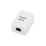 Lanberg OS6-0001-W outlet box RJ-45 White