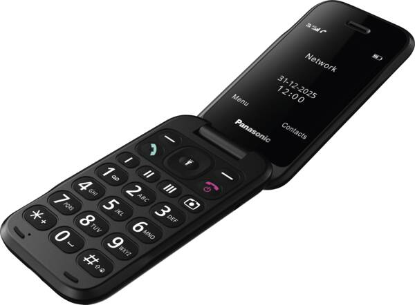 Panasonic KX-TF600EXR mobile phone 7.11 cm (2.8") 132 g Red Senio