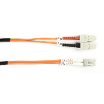 Black Box Value Line SC–LC 3m InfiniBand/fibre optic cable 118.1" (3 m) OFC Orange