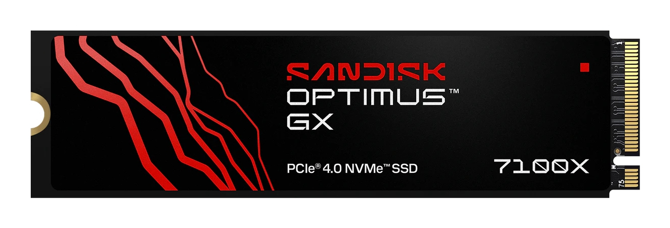SanDisk Optimus GX 7100X 2 TB M.2 PCI Express 4.0 NVMe TLC 3D NAND