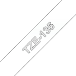 Brother TZE-135 labelprinter-tape Wit op transparant