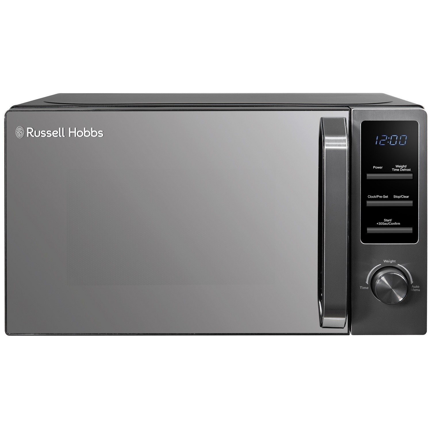 Photos - Microwave Russell Hobbs 20L 800W Digital  - Midnight Dark Steel RHM2028DS 