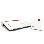 FRITZ! Mesh Set 7530 AX + 1200 AX Dual-band (2.4 GHz / 5 GHz) Wi-Fi 6 (802.11ax) Red, White 4 3G Internal