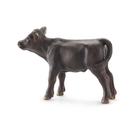 Image of Schleich Farm Life Black Angus Calf - Black