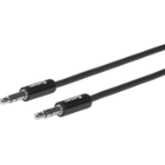 eSTUFF Minijack Cable 3.5mm 0,5m audio cable 0.5 m Black