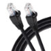 Maplin CAT6 RJ45 Plug UTP Ethernet Network Cable - Black - 10m