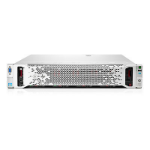 HPE ProLiant DL560 Gen8 server Rack (2U) Intel® Xeon® E5 V2 Family E5-4640V2 2.2 GHz 128 GB DDR3-SDRAM 1200 W
