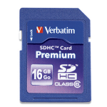 Verbatim Premium SDHC Card™ 16GB