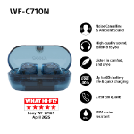 Sony WF-C710 Earbuds - Blue