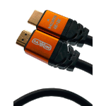SAXXON SX015HDC - Cable HDMI de 1.5 metros de alta velocidad  Resolución 4K / Canal de retorno de audio (ARC) /Blindado / Chapado en oro -