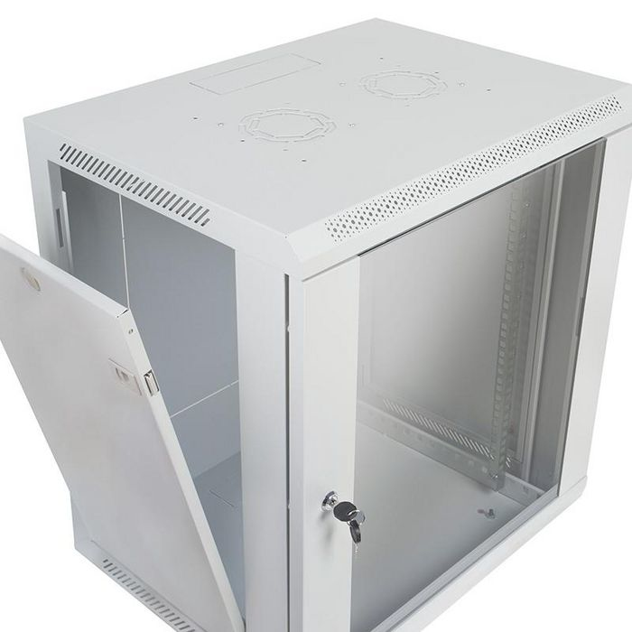 Lanview LVR240025W rack 9U Väggmonterad rack Vit