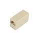 Microconnect RJ45-RJ45 F/F RJ-45 Beige