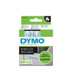 DYMO D1 - Standard Étiquettes - Bleu sur blanc - 12mm x 7m